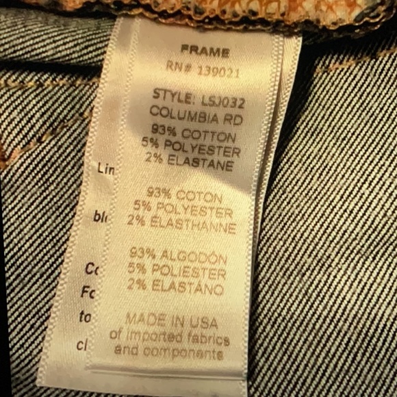 Frame Denim Skinny Jeans, Size 27 - Picture 11 of 16